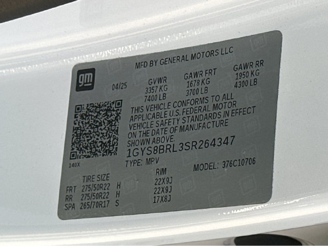 Certified 2025 Cadillac Escalade Premium Luxury RWD image 36