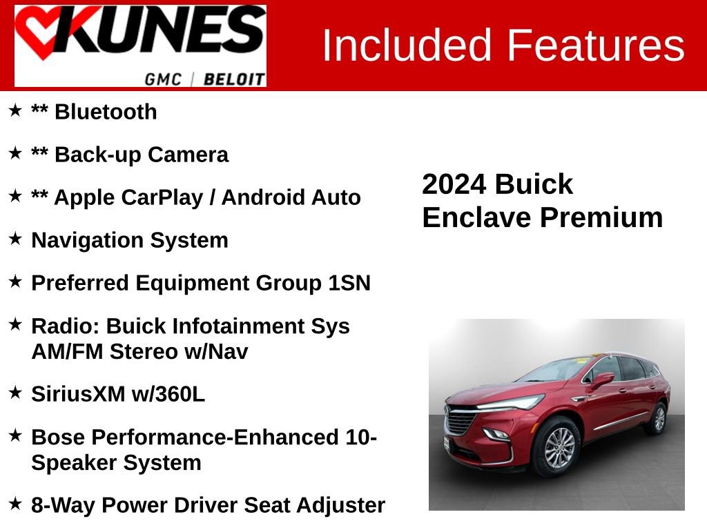 Used 2024 Buick Enclave Premium image 2