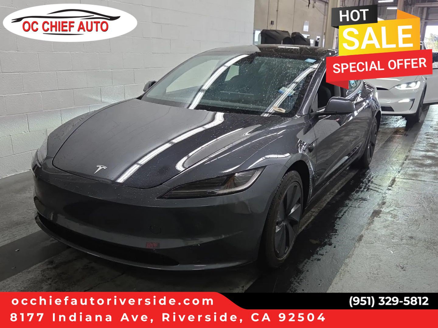 Used 2025 Tesla Model 3 Long Range RWD image 1