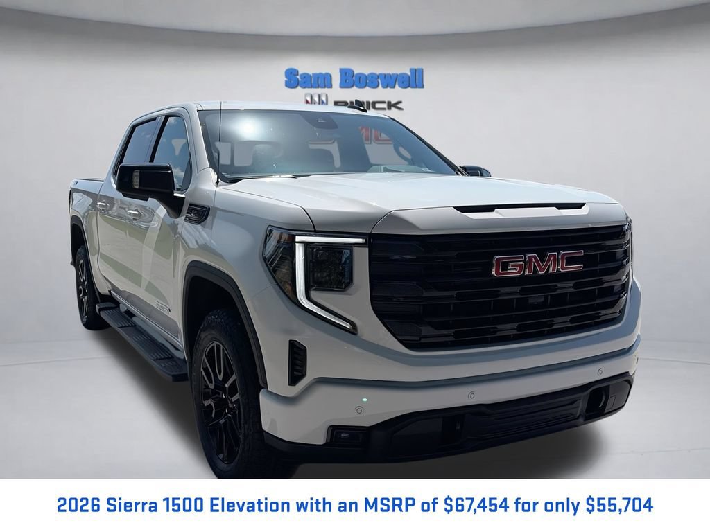 New 2026 GMC Sierra 1500 Elevation w/ Elevation Premium Package AWD/4WD image 1