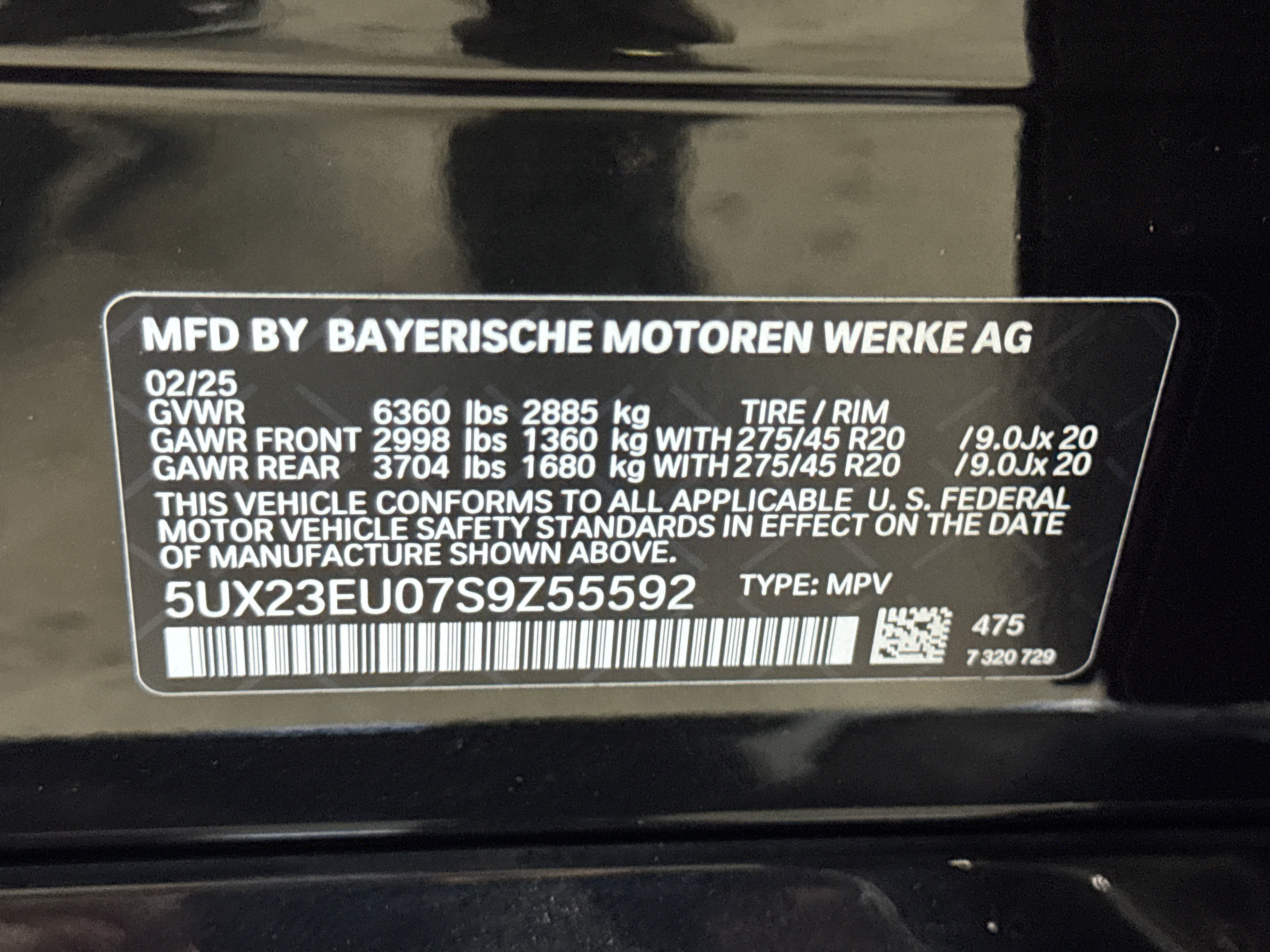 Certified 2025 BMW X5 xDrive40i w/ M Sport Package image 38