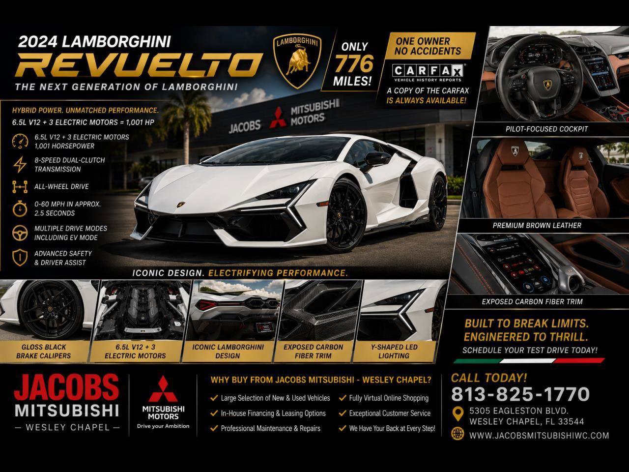 Used 2024 Lamborghini Revuelto AWD/4WD image 2