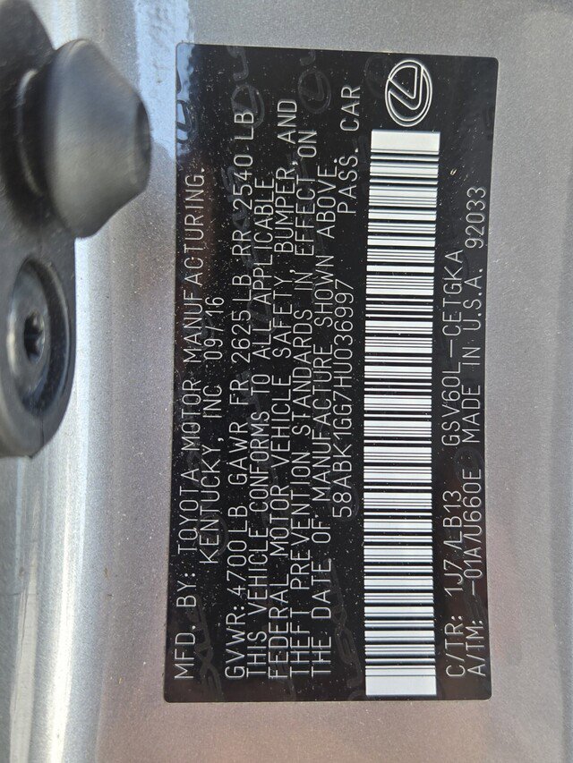 Used 2017 Lexus ES 350 image 29