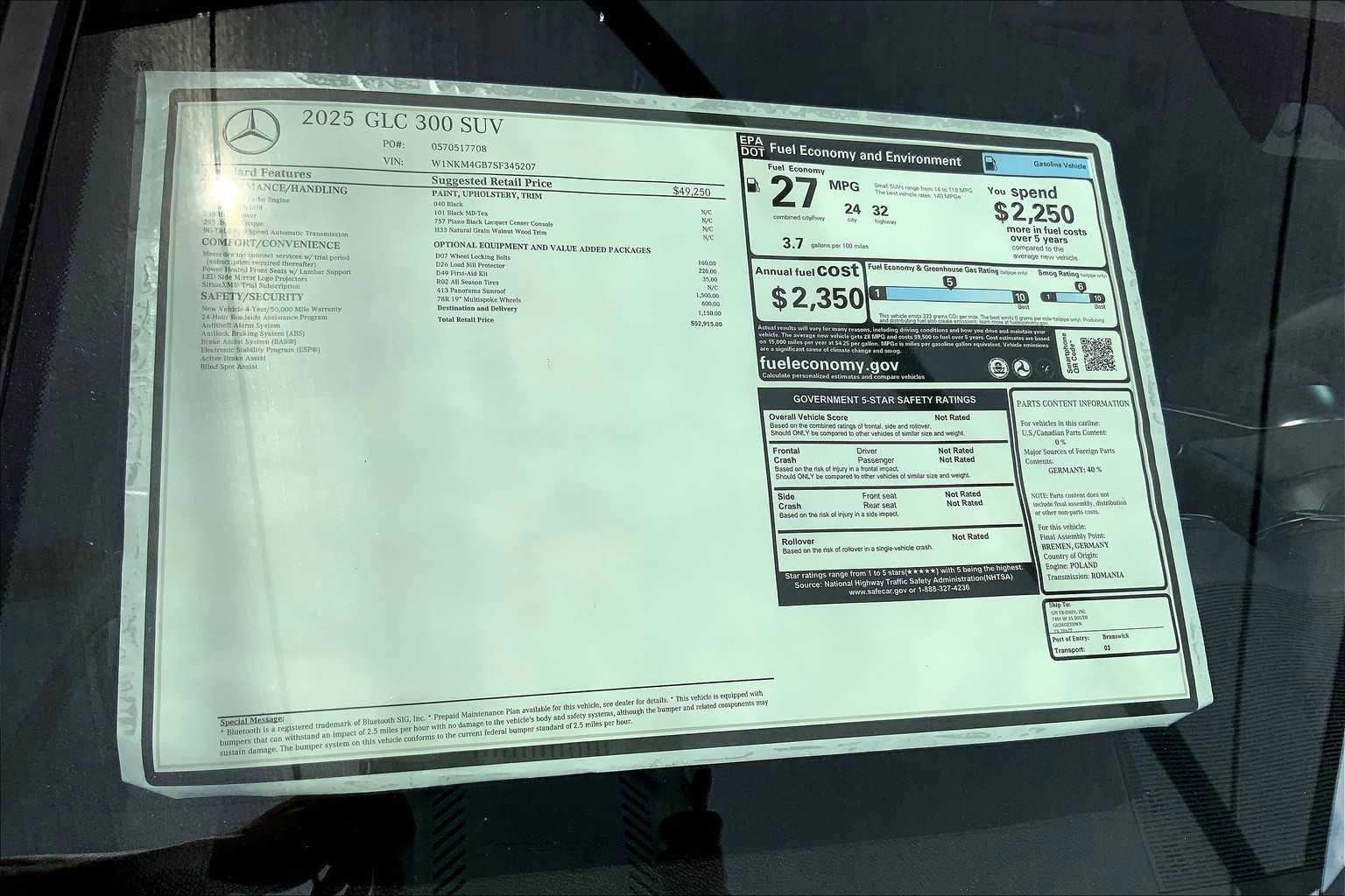 Used 2025 Mercedes-Benz GLC 300 image 21