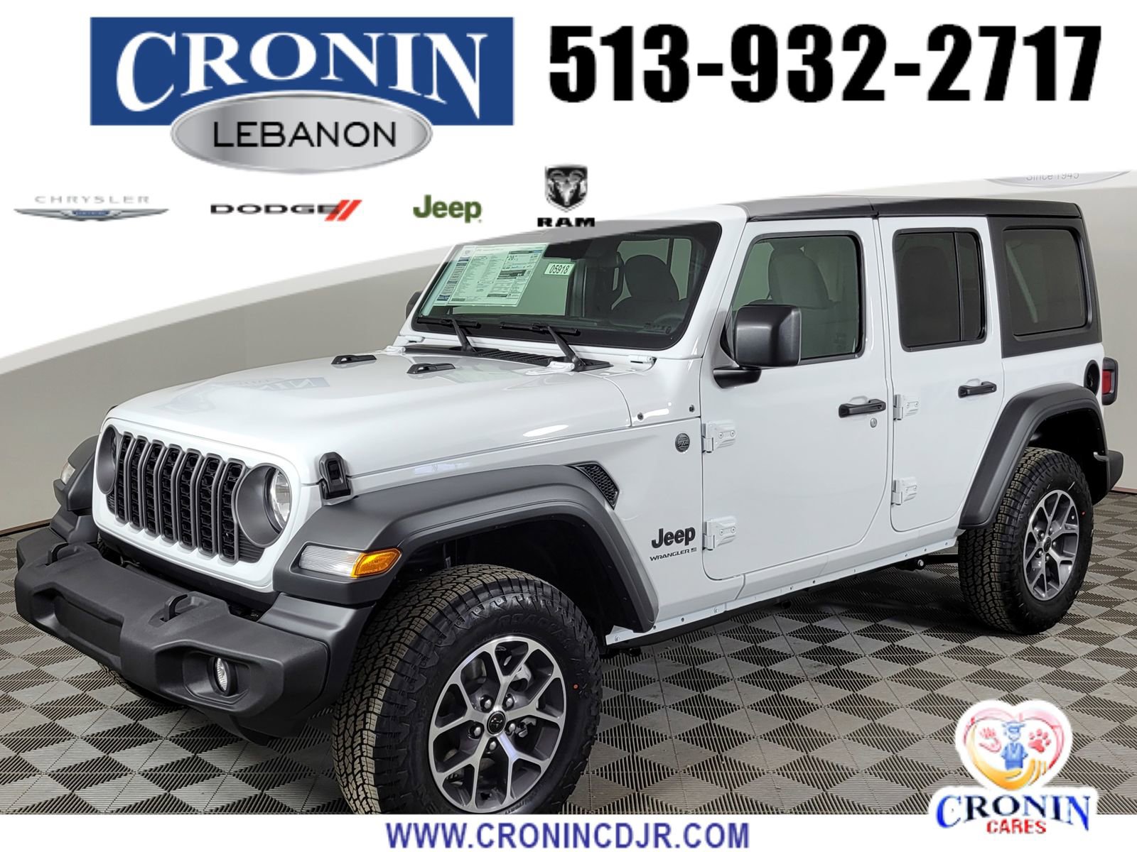 New 2025 Jeep Wrangler Sport S