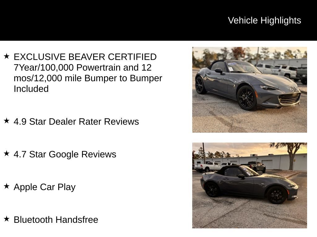 Used 2021 MAZDA MX-5 Miata Club image 6