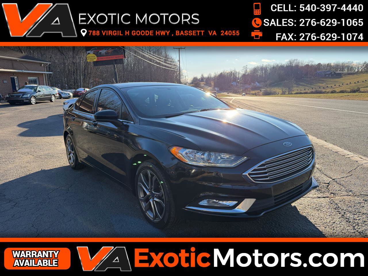 Used 2017 Ford Fusion SE w/ Equipment Group 201A