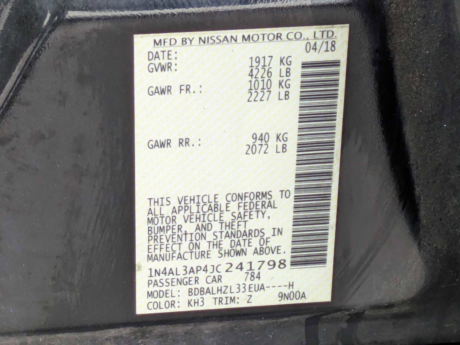 Used 2018 Nissan Altima 2.5 SR image 32