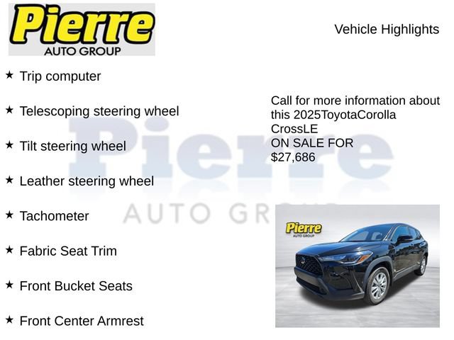 Used 2025 Toyota Corolla Cross LE AWD/4WD image 13