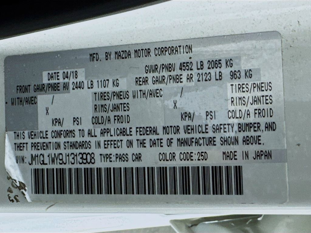 Used 2018 MAZDA MAZDA6 Grand Touring Reserve image 19