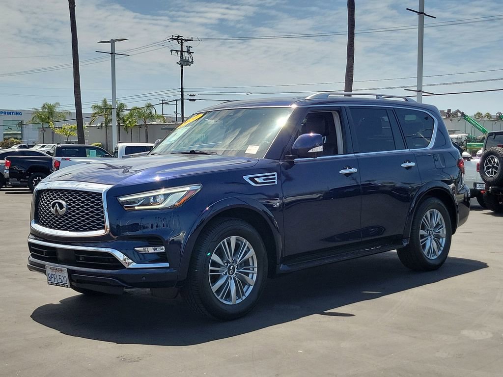 Used 2020 INFINITI QX80 Luxe w/ Proassist Package RWD image 32