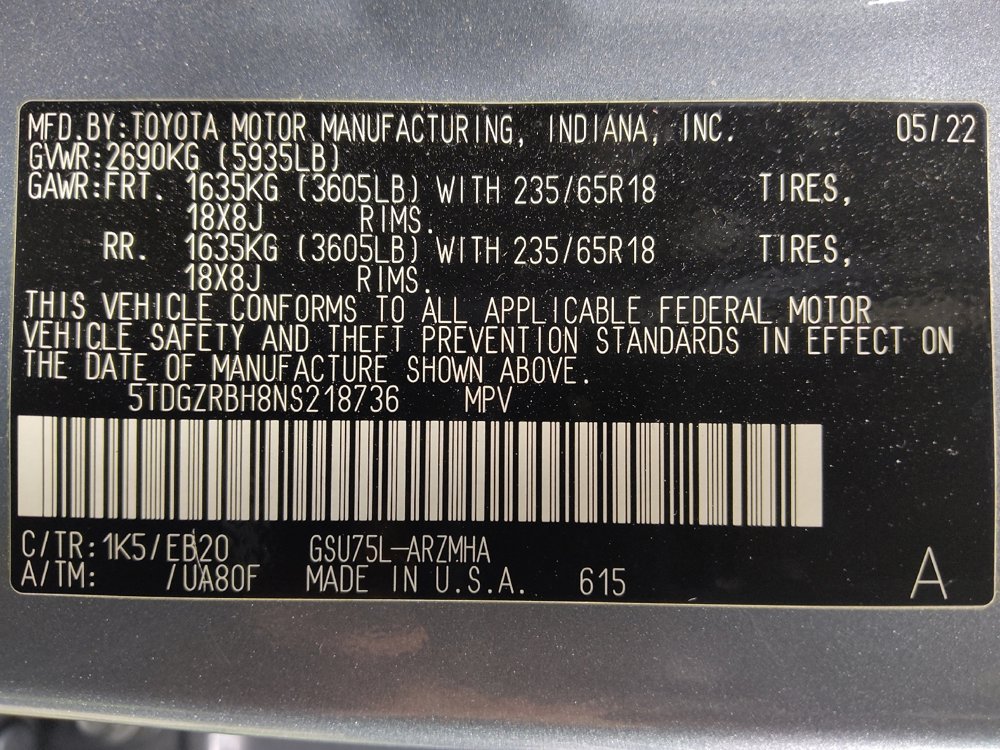 Used 2022 Toyota Highlander XLE image 33