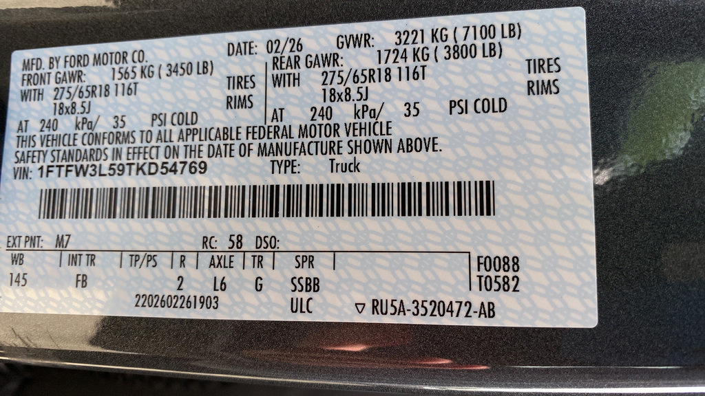 New 2026 Ford F150 XLT w/ Equipment Group 302A MID AWD/4WD image 28