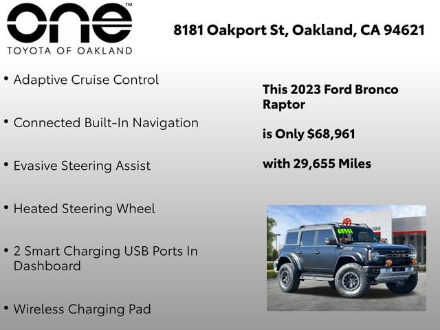 Used 2023 Ford Bronco Raptor AWD/4WD image 17