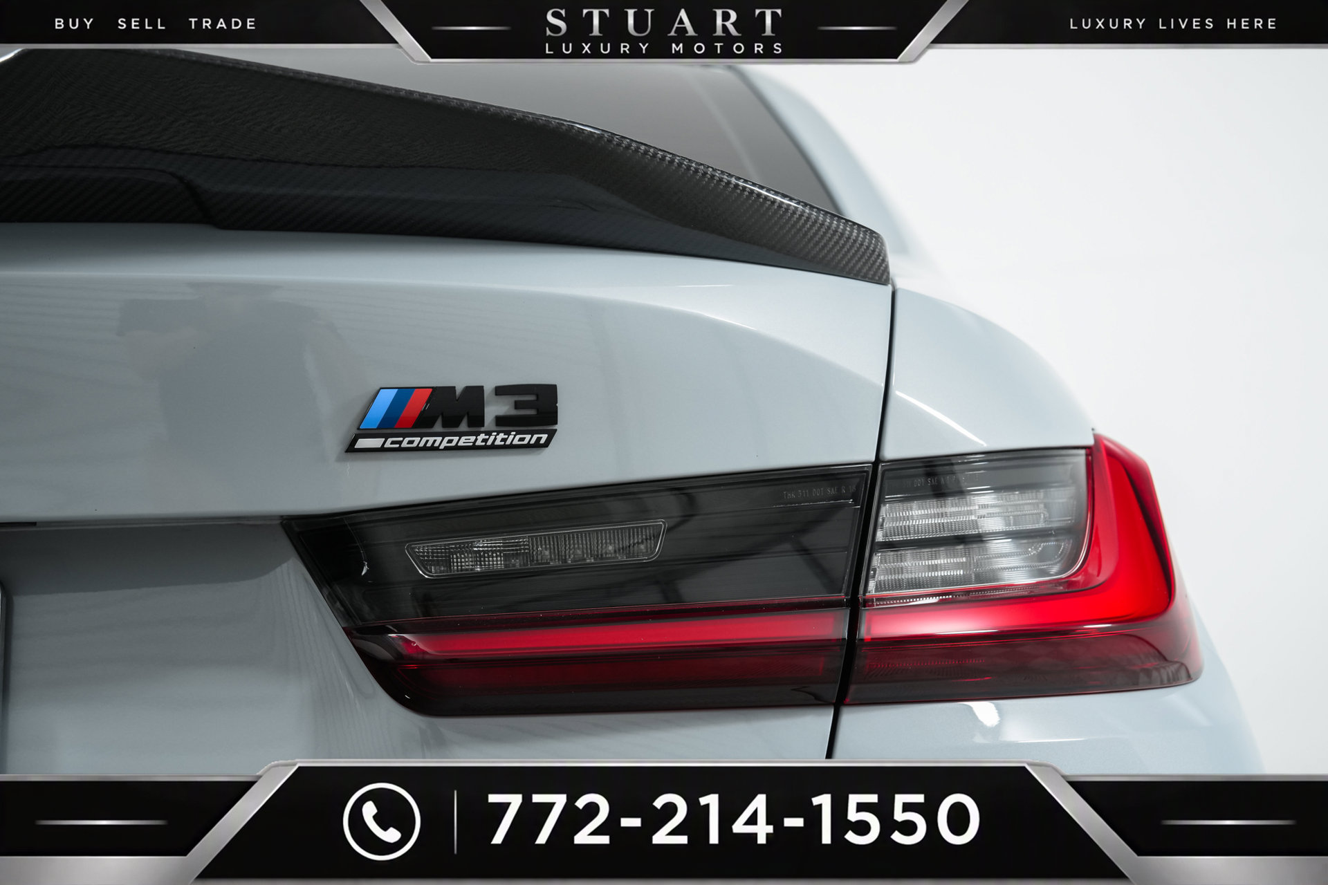 Used 2024 BMW M3 Competition w/ M Carbon Exterior Package AWD/4WD image 62
