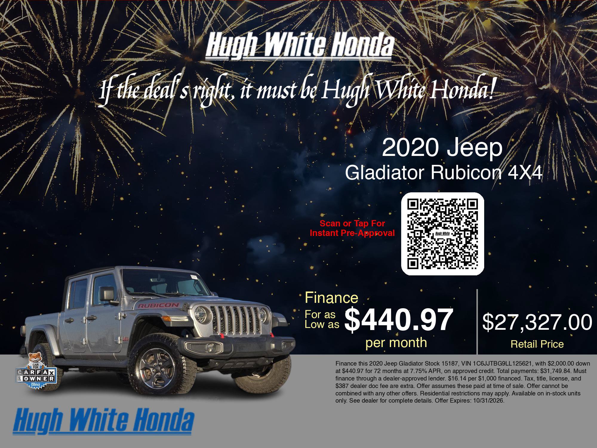 Used 2020 Jeep Gladiator Rubicon AWD/4WD image 5