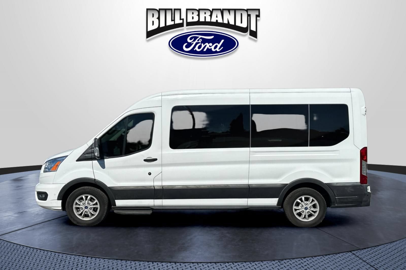 Certified 2021 Ford Transit 350 148 Medium Roof Wagon RWD image 6