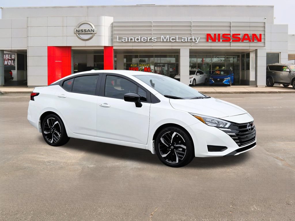 New 2025 Nissan Versa SR w/ Trunk Package FWD image 1