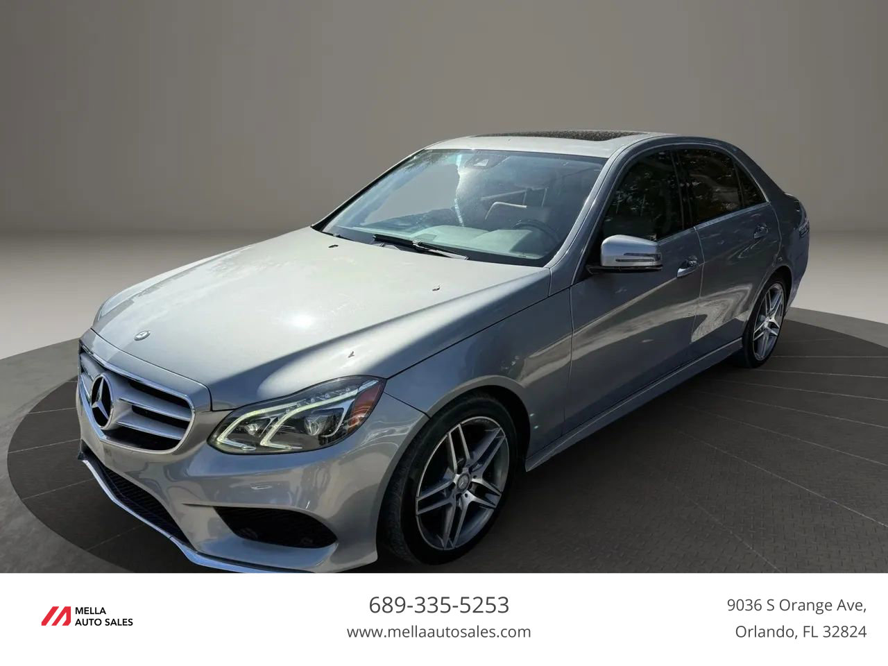 Used 2014 Mercedes-Benz E 350 Sedan w/ Premium 1 Package image 1