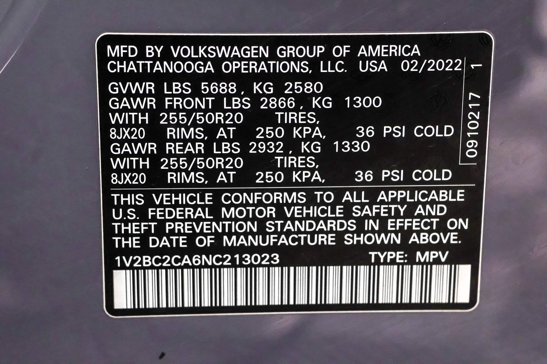 Used 2022 Volkswagen Atlas Cross Sport SEL image 51