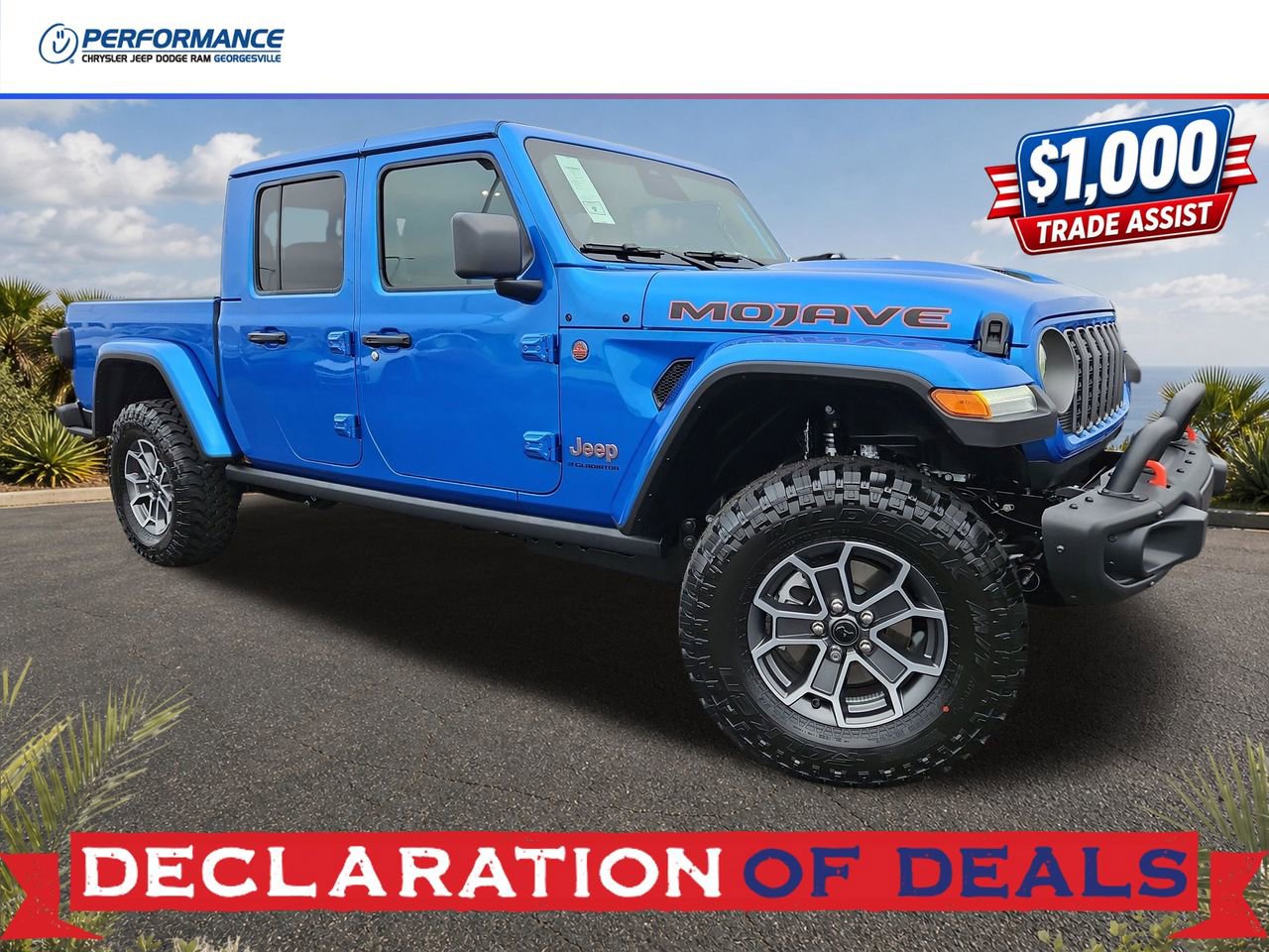 New 2026 Jeep Gladiator Mojave w/ Steel Bumper Group