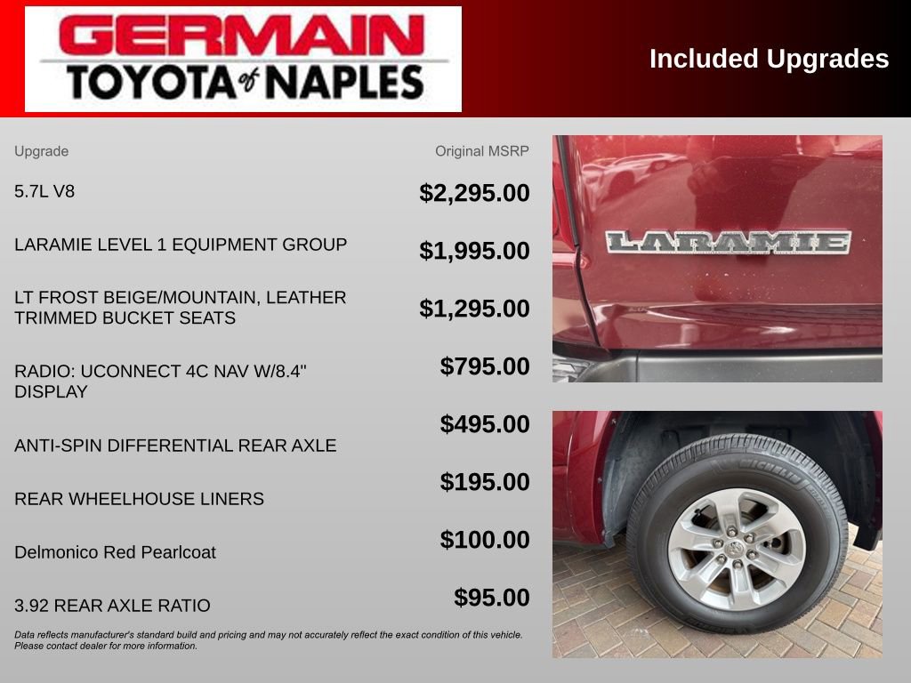 Used 2021 RAM 1500 Laramie RWD image 4