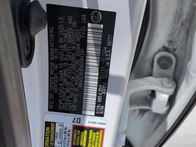 Used 2021 Lexus ES 350 w/ Premium Package FWD image 24