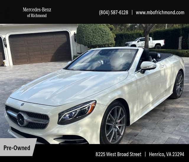 Used 2019 Mercedes-Benz S 560 Cabriolet