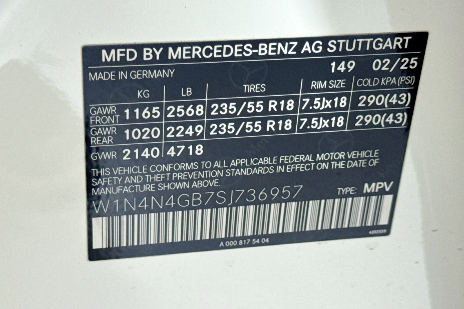 New 2025 Mercedes-Benz GLA 250 image 29