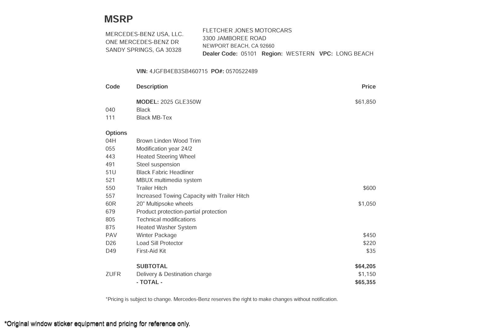 Certified 2025 Mercedes-Benz GLE 350 4MATIC image 4