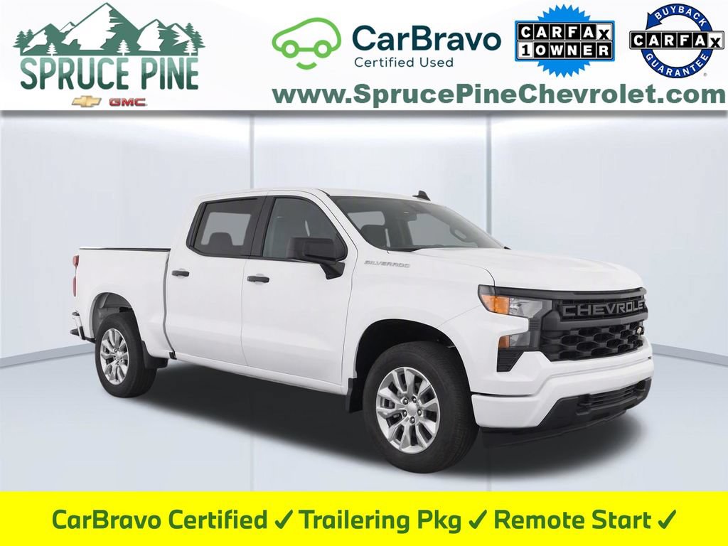 Certified 2024 Chevrolet Silverado 1500 Custom RWD 360° Tour