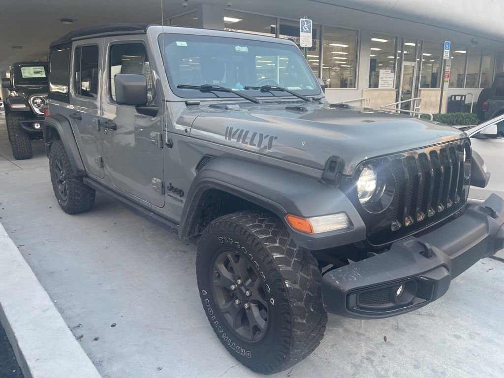 Used 2021 Jeep Wrangler Unlimited Sport image 3