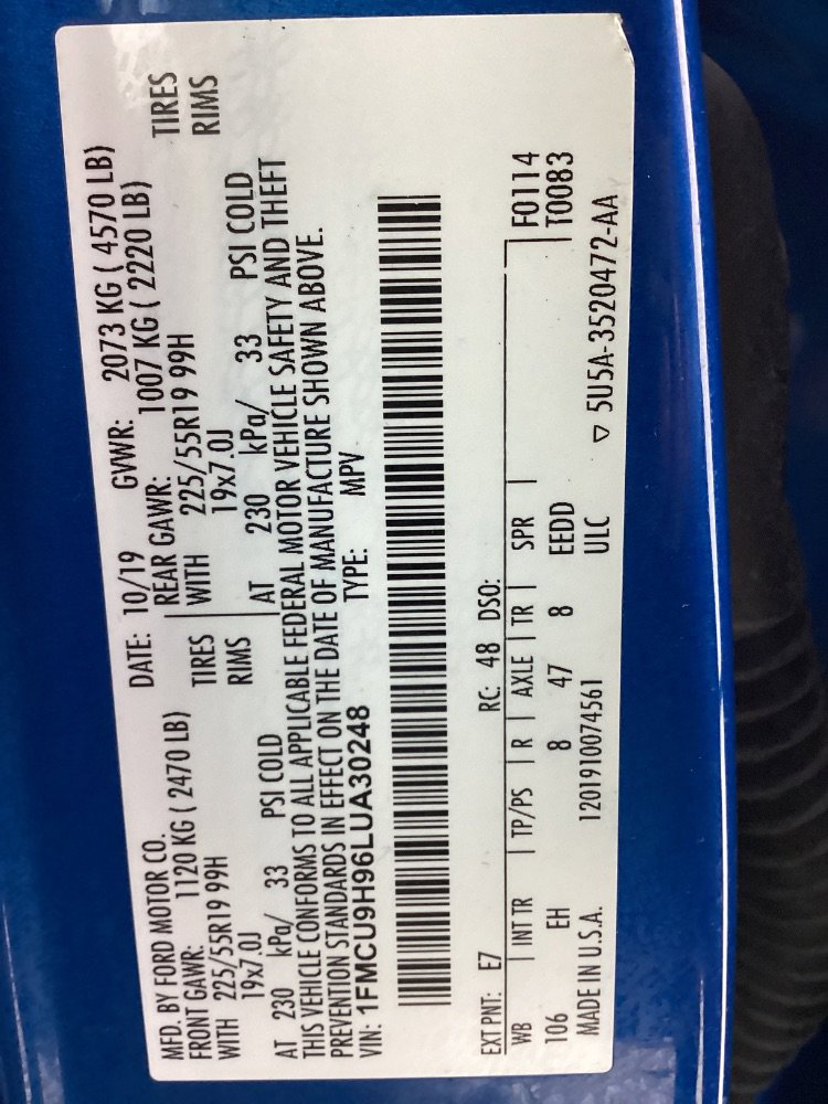 Used 2020 Ford Escape SEL image 48