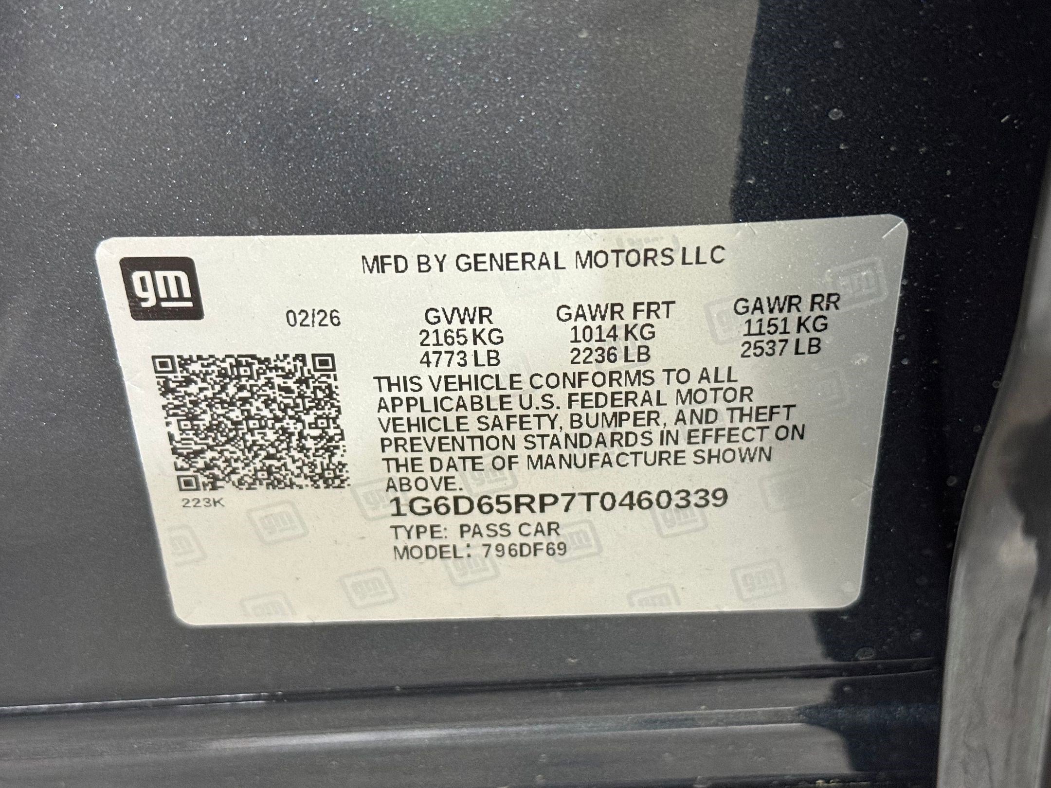 New 2026 Cadillac CT4 V Blackwing RWD image 18