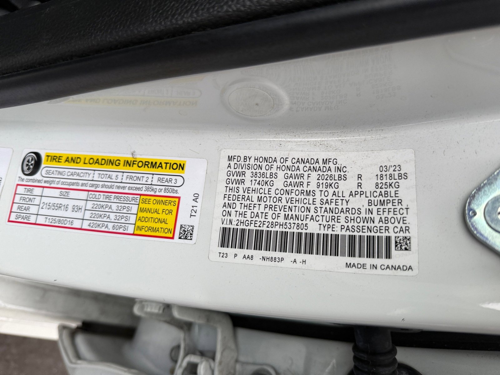 Used 2023 Honda Civic LX image 22