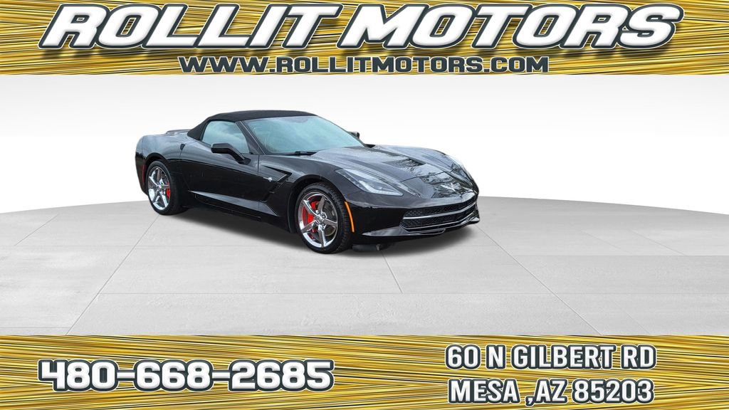 Used 2014 Chevrolet Corvette Stingray Convertible w/ 2LT Preferred Equipment Group image 1