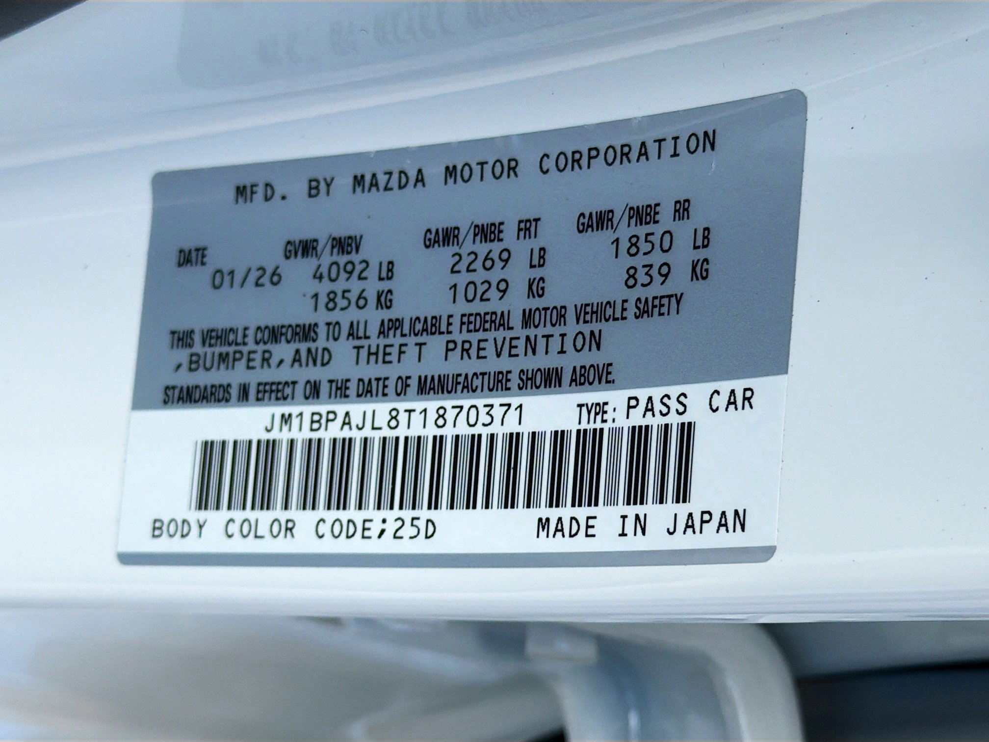 New 2026 MAZDA MAZDA3 s image 42