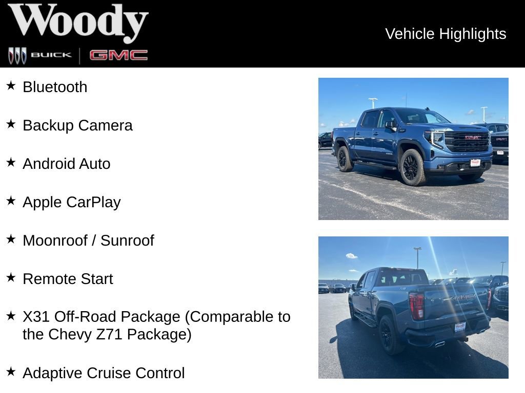 New 2026 GMC Sierra 1500 Elevation w/ Elevation Premium Package AWD/4WD image 3