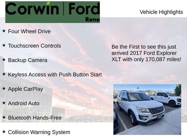 Used 2017 Ford Explorer XLT AWD/4WD image 4