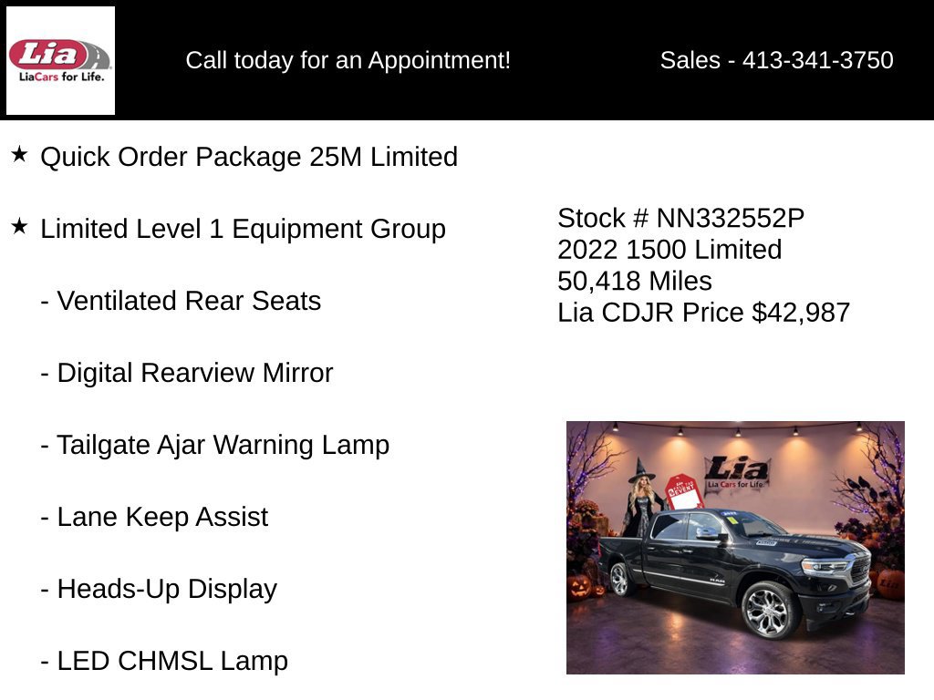 Certified 2022 RAM 1500 Limited AWD/4WD image 6