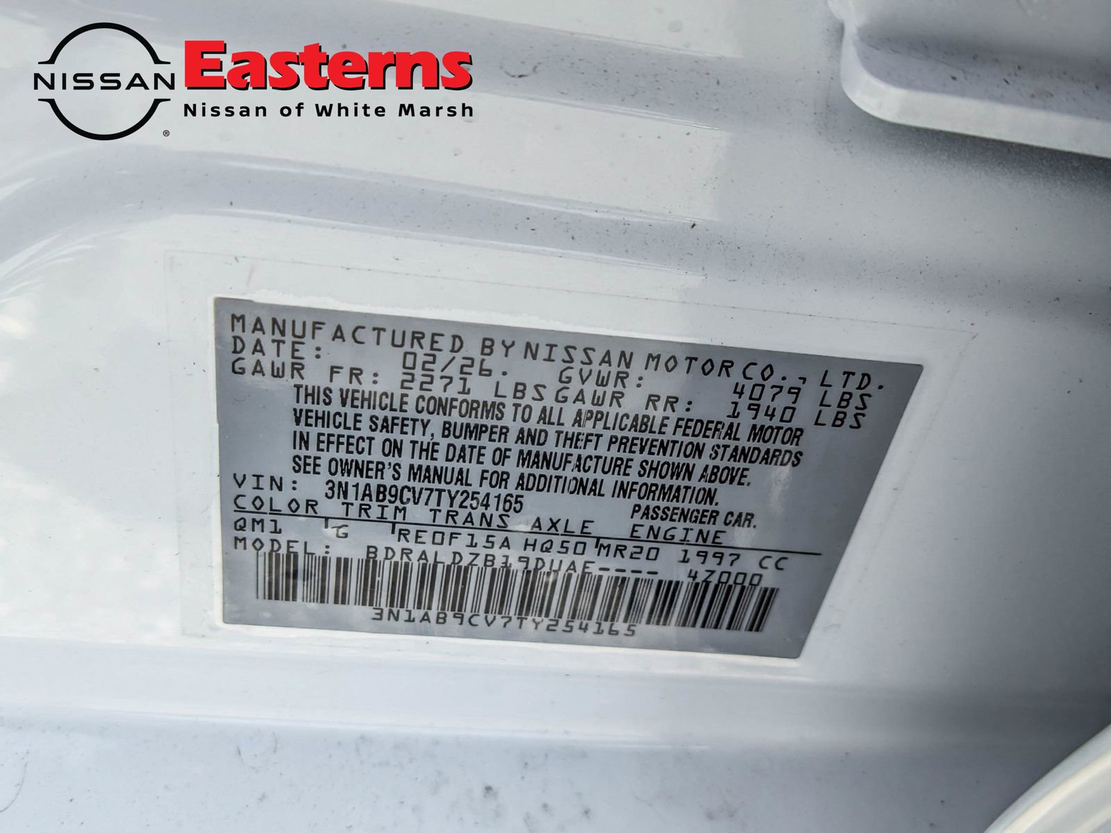 New 2026 Nissan Sentra SV FWD image 27