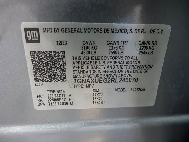 Certified 2024 Chevrolet Equinox LT AWD/4WD image 33