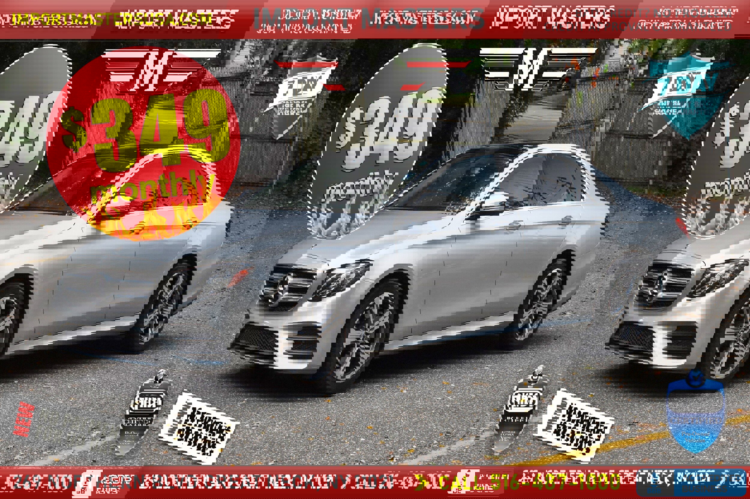 Used 2019 Mercedes-Benz E 300 4MATIC w/ Convenience Package