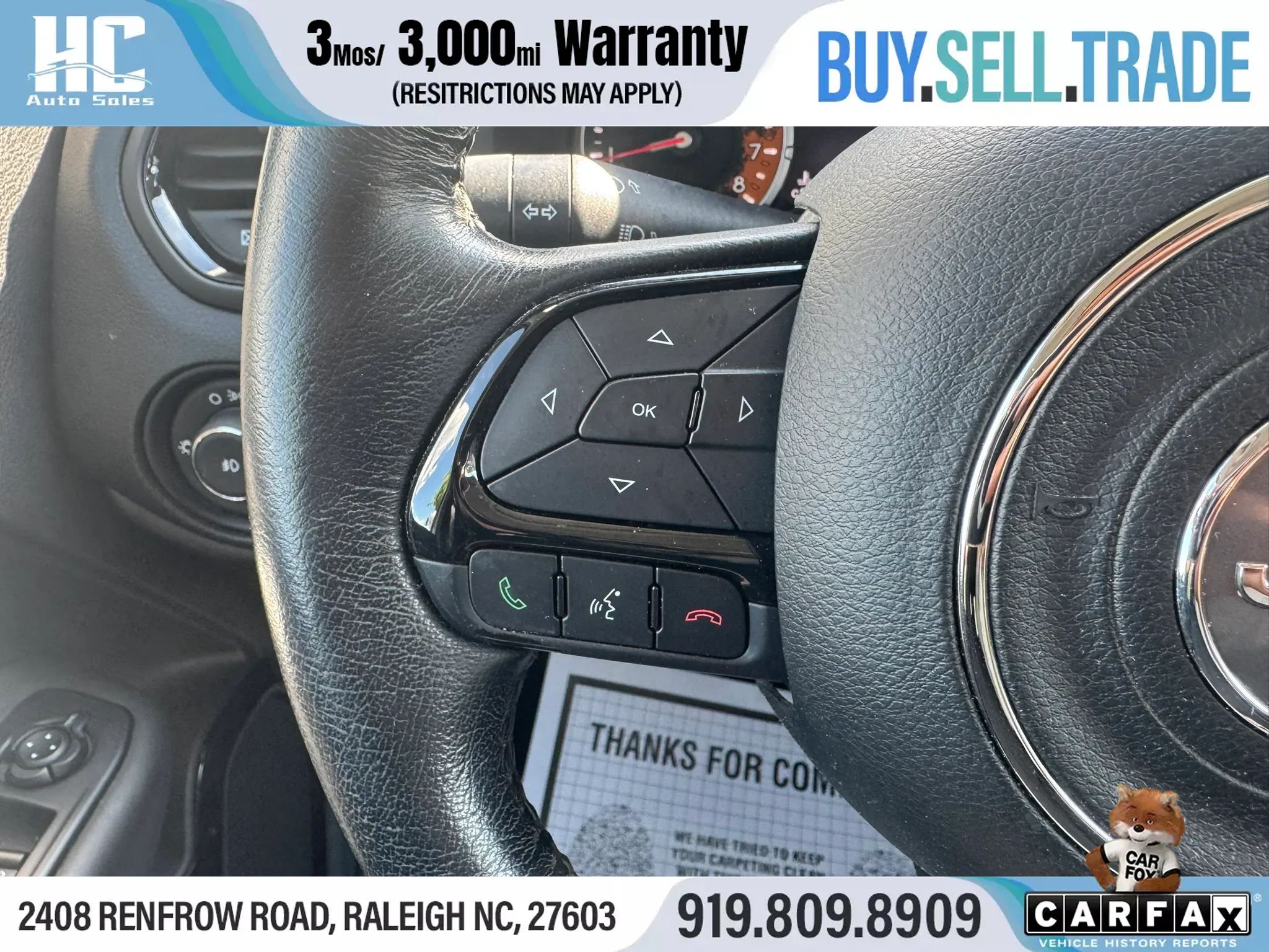 Used 2018 Jeep Renegade Altitude w/ UConnect 8.4 Nav Group FWD image 26