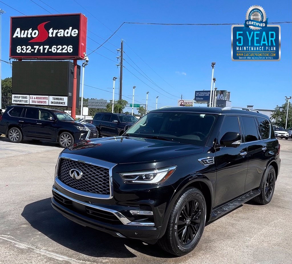 Used 2022 INFINITI QX80 Luxe w/ Cargo Package RWD image 1