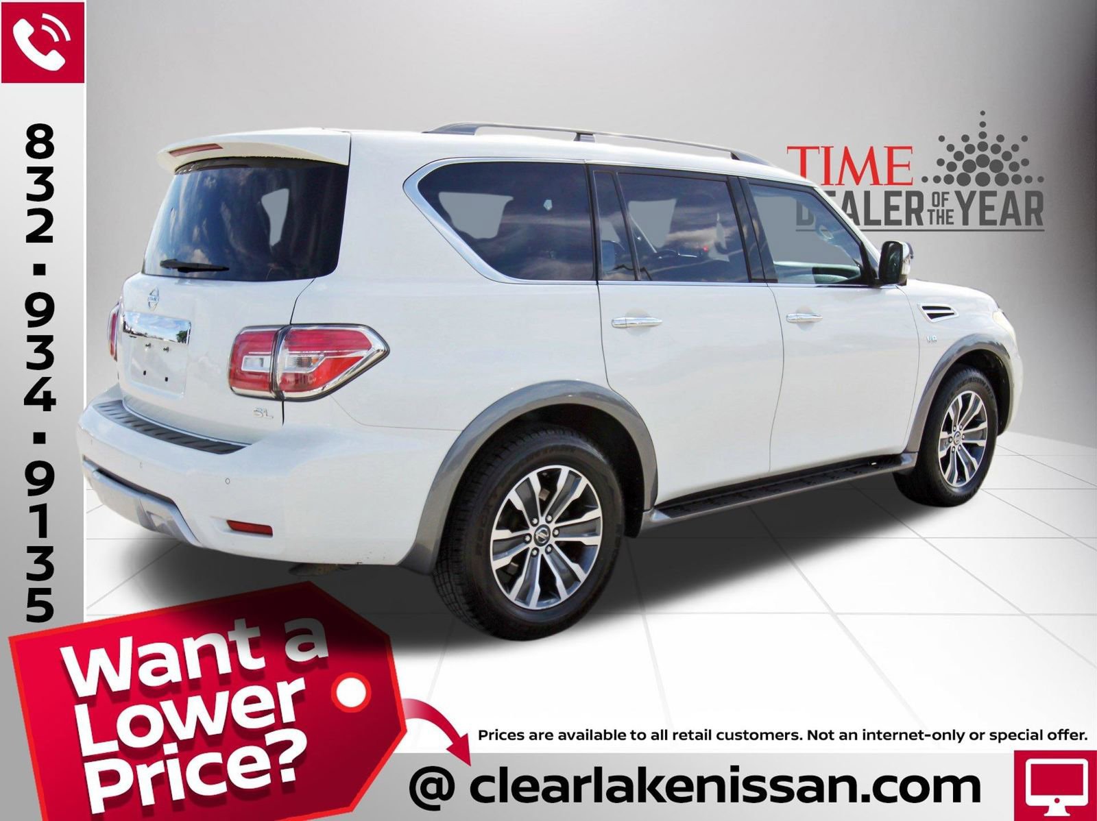 Used 2017 Nissan Armada SL w/ Moonroof Package image 7