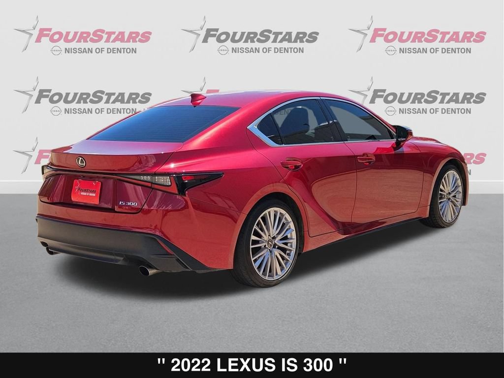 Used 2022 Lexus IS 300 w/ Premium Package RWD image 4