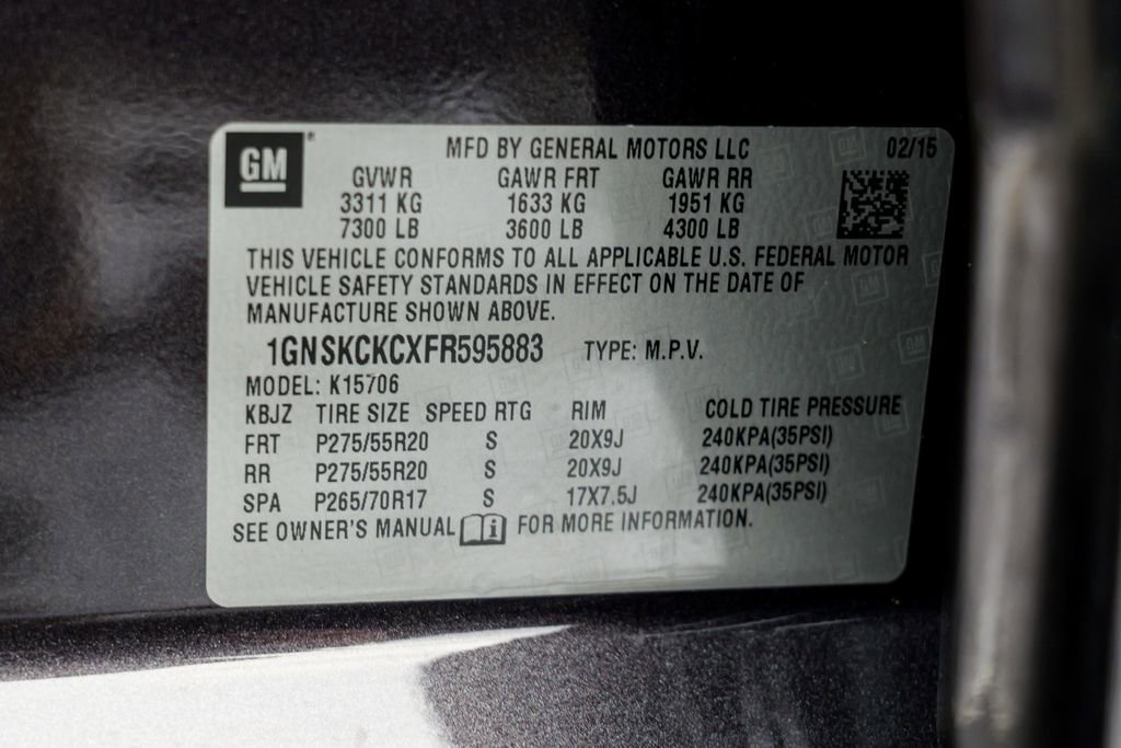 Used 2015 Chevrolet Tahoe LTZ image 65