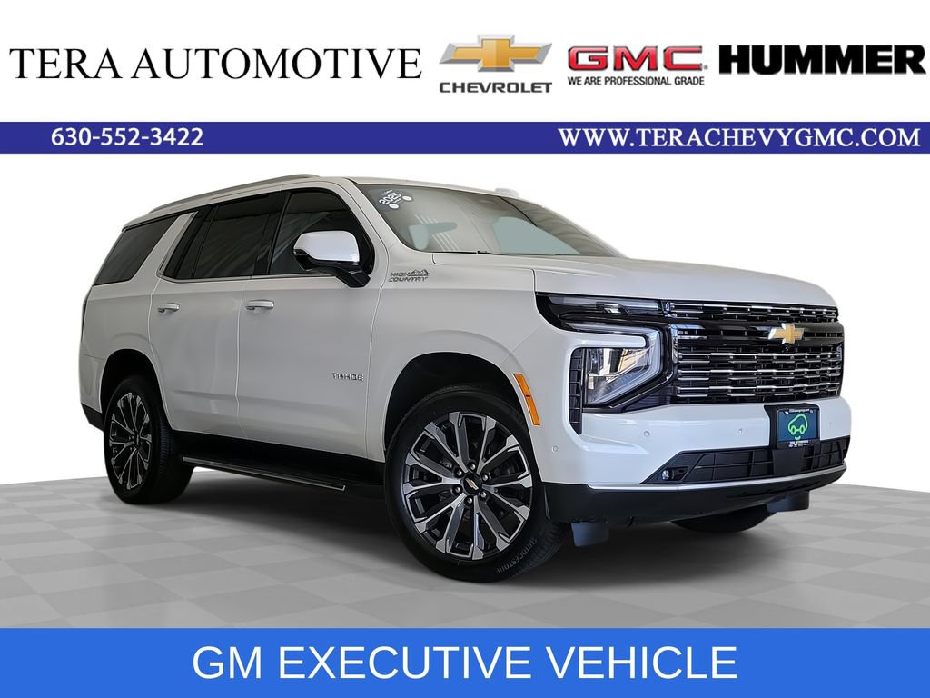 Certified 2025 Chevrolet Tahoe High Country w/ Sun And Tow Package AWD/4WD image 1