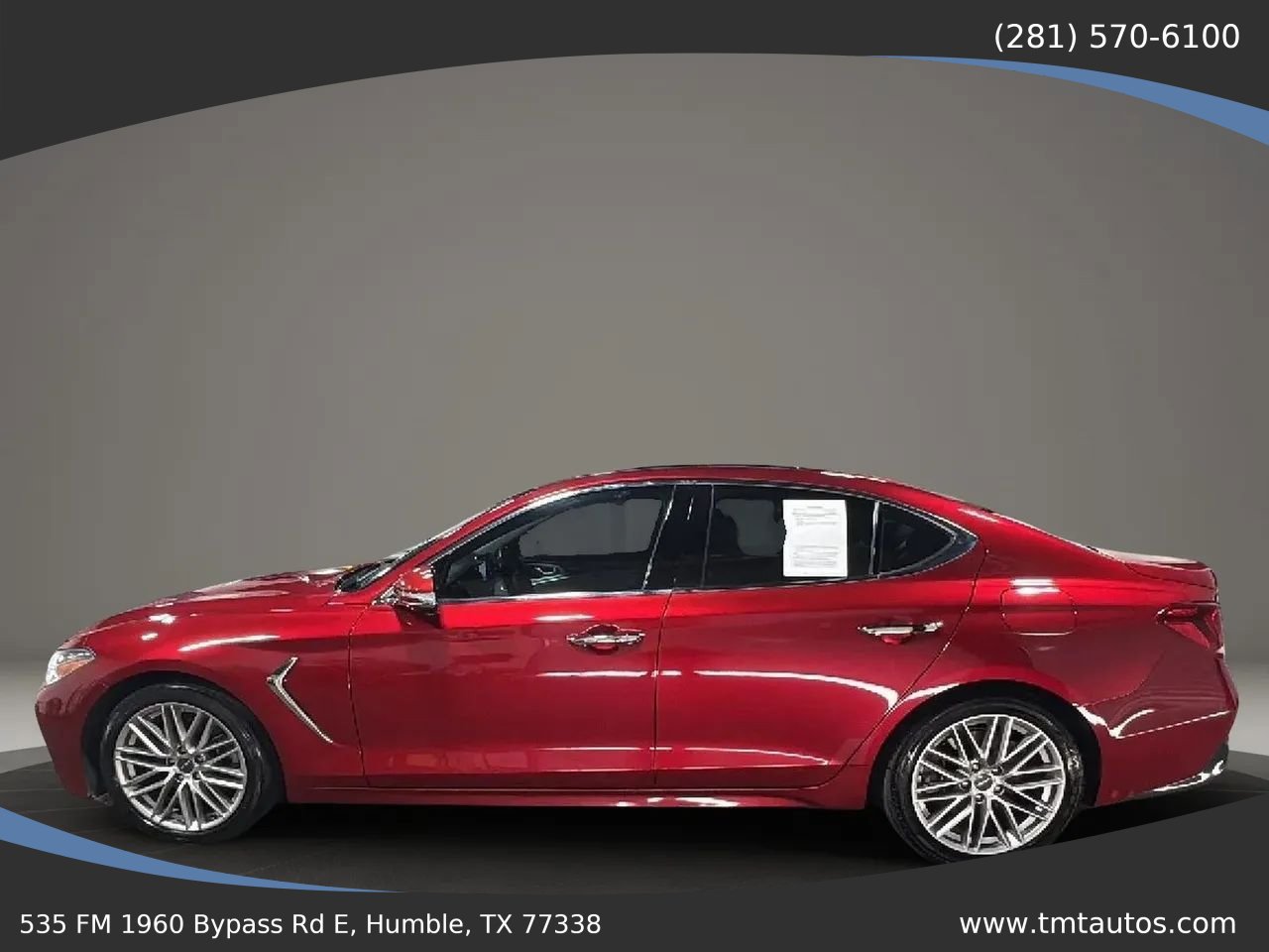 Used 2021 Genesis G70 2.0T w/ Elite Package RWD image 4